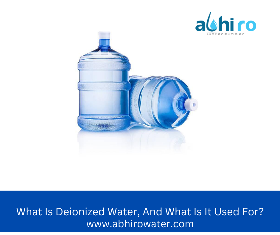 Deionized water