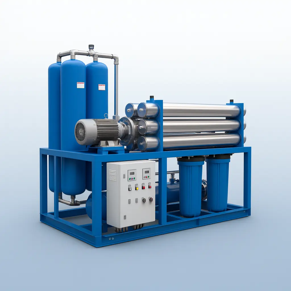 1000 Lph Commercial Ro Plant - AbhiroWater