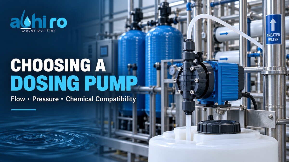 Read more about the article How to Choose a Chemical Dosing Pump for Water Treatment