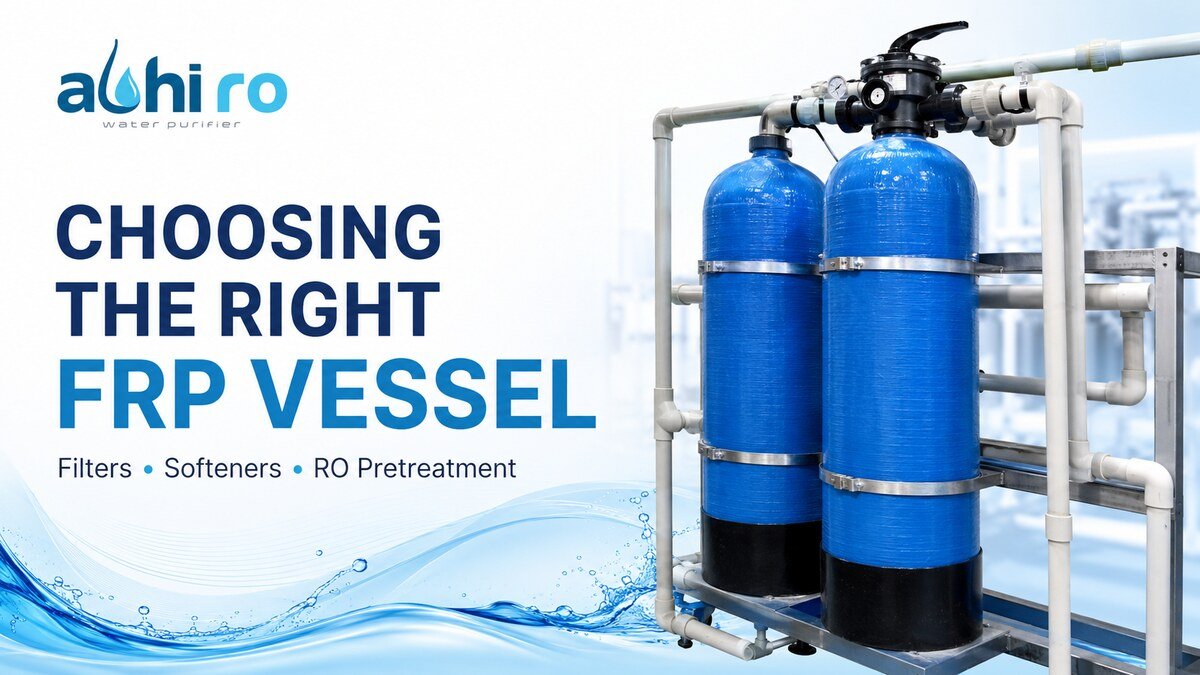 Read more about the article How to Choose an FRP Vessel for Water Treatment Systems
