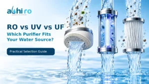 Read more about the article RO vs UV vs UF Water Purifier: Which One Suits Your Water Source?